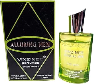Vinzinee Perfume Alluring Men for Men Eau De Parfum 50ml