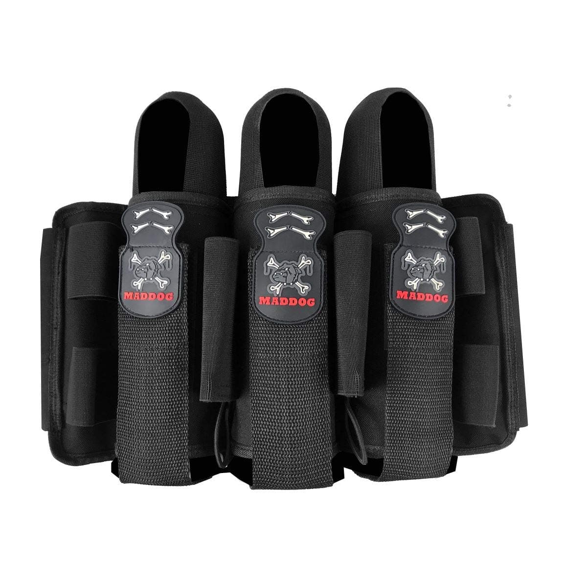 Maddog Pro Paintball Pod Pack Harness - Adjustable Pod Ejection Belt - 3+2, 4+3, 5+4 Configurations