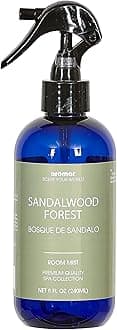 Aromar Essential Room Mist and Fabric Spray with Natural Freshener Aromatherapy for a Fresh and Rejuvenated Home 8 oz Sandalwood Forest