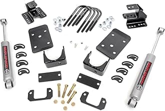 Rough Country 2" Front 4" Rear Lowering Kit for 07-15 Chevy/GMC 1500 2WD - 72330