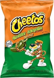 Cheetos Cheddar Jalapeno Crunchy 8oz