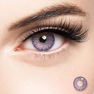 Colored Contact Organizer Storage Case Remover Ⅱ Purple