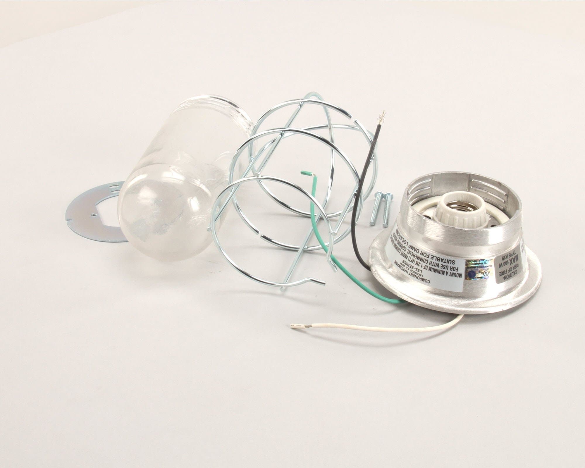 L55-1024 Canopy Light W/Tempered Globe