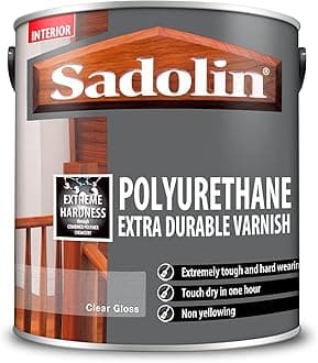 Polyurethane Extra Durable Varnish Clear Gloss 2.5 L