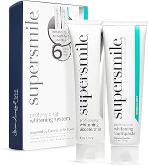 Supersmile Professional Whitening System Just Brush & Whiten Tooth Whitening Products 3.6 oz AD