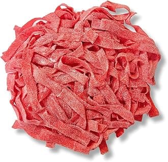 Sour Power Premium Candy Belts, Strawberry, 6.6 lb (Pack of 3)