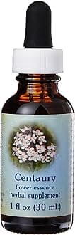Flower Essence Services Dropper Herbal Supplements, Centaury, 1 Ounce