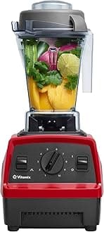 Vitamix Explorian E310 Blender, Professional-Grade Kitchen Blender for Smoothies, Soups, Juices and More, 10-Speed, Stainless Steel Blades, Self-Cleaning Kitchen Appliance, 48 Oz Container, Red