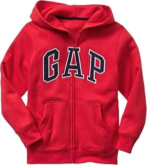 GAP Boy's Logo Hoodie Hooded Full Zip Sweatshirt