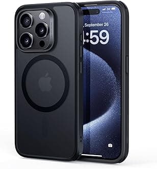 【US Military MIL Standard & Magsafe Compatible】ESR iPhone 15 Pro Case, Wireless Charging Compatible, Shockproof, Scratch-Resistant, Yellowing-Resistant iPhone 15 Pro Case, iPhone 15 Pro Compatible