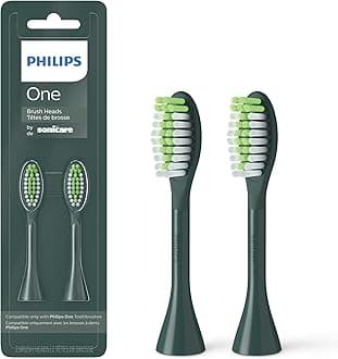 Philips One by Sonicare, 2 Brush Heads, Sage Green, BH1022/08