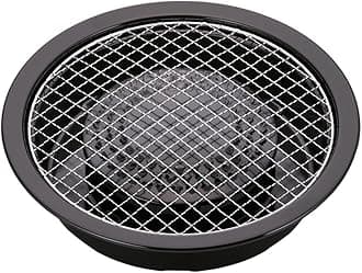 Iwatani Korean Cookware Aburi Stove Top Grill Pan, Black, (CB-P-AM3)