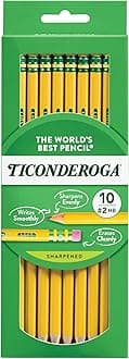 Dixon Ticonderoga 10-Count #2 Pencil