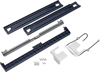 SAMSUNG Bespoke Front Load Washer Dryer Stacking and MultiControl Combo Kit, Includes Gap Cover to Fill Space Between Laundry Machines, All Parts Included, SKK-9MCD, Brushed Navy