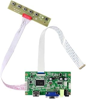 VSDISPLAY VGA Board for 1366x768 11.6inch 13.3in 14" 15.6" LP156WHU B156XTN04 NT156WHM N156BGE 30Pin EDP LCD Screen