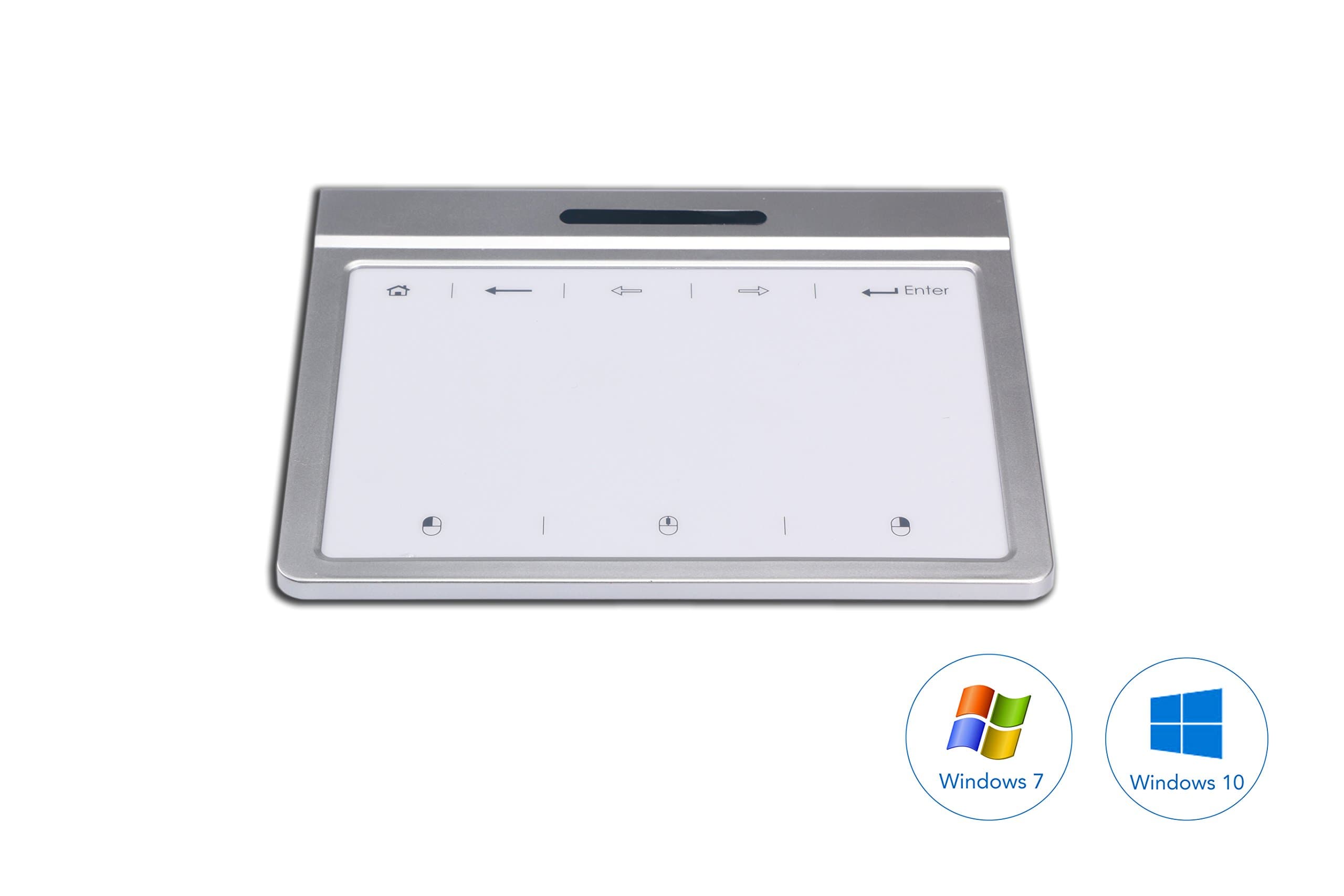 TP01 Mouse Keyboard Touchpad with Multi Touch Control for Windows 7 and 10 on Desktop/Laptop/Notebook Computer, USB Interface (Plug & Play)