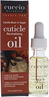 Cuccio Naturale Revitalizing Cuticle Oil - Hydrating Oil For Repaired Cuticles Overnight - Remedy For Damaged Skin And Thin Nails - Paraben And Cruelty-Free Formula - Vanilla Bean And Sugar - 0.5 Oz