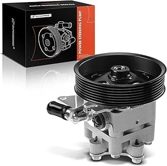 A-Premium Power Steering Pump, with Pulley & Bracket Compatible with Nissan Altima 2007-2012, Maxima 2009-2014, Murano 2009-2014, V6 3.5L Gas Engine Only