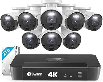Master-Series 4K HD 8 Camera 8 Channel NVR Security System