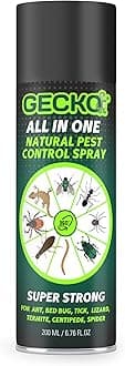 GeckoHome Repellent Control | 100% Natural | No Kill Just Repel Easy to Use Non-Toxic (200ML) | Ant, Cockroach, Rat, Lizard, Bed Bugs, Spider - FORMULATION 30 X