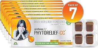 AlchemLife PhytoRelief-CC Clinically tested and patented solution Natural immunity booster - Fights viral cough, cold and sore throat - Pack of 7