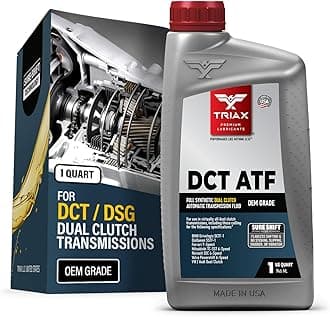 DCT ATF - Full Synthetic Dual Clutch Automatic Transmission Fluid - OEM Grade - Compatible with Direct Shift Gearboxes and Dual Clutch Transmissions (1 Quart)