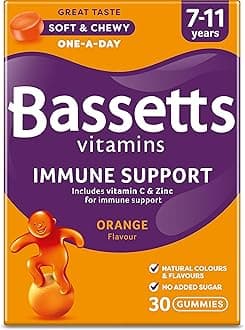 Bassetts Vitamins Immune Support Orange 7-11 Years (30)