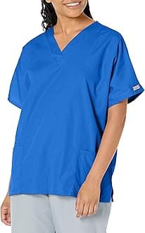 Women Scrubs Top Workwear Originals V-Neck 4700, Royal, XX-Large Plus