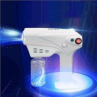 XSWL Portable Nano Steam Gun Hair Care Hydration Sprayer Hot Dyeing Care Blue Micro Mist Machine Spray Gun Hair Steamer Trigger