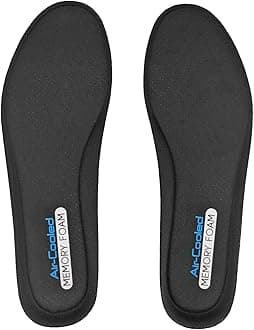 Replacement Shoe Insoles for Men's Shoes, Memory Foam Footwear Inserts for Comfortable Light-Weight and Cushion Shock Absorbing (US Men13-EU47)