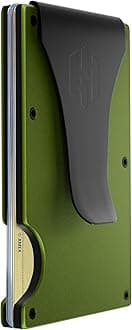 Hayvenhurst Wallet - Matte Olive: Money Clip, Matte Olive