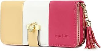 Pomelo BestWomen's Multicolour Striped Purse Sallow Rose