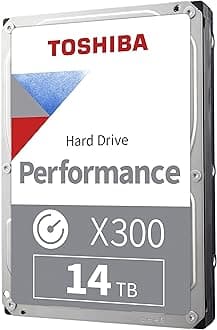 X300 14TB Performance & Gaming 3.5-Inch Internal Hard Drive - CMR SATA 6 Gb/s 7200 RPM 512 MB Cache - HDWR51EXZSTA