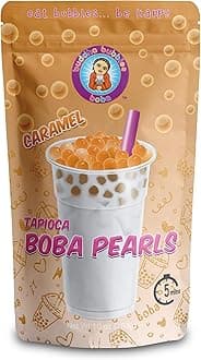 Buddha Bubbles Boba Caramel Golden Tea Tapioca Pearls Ready in 5 Minutes