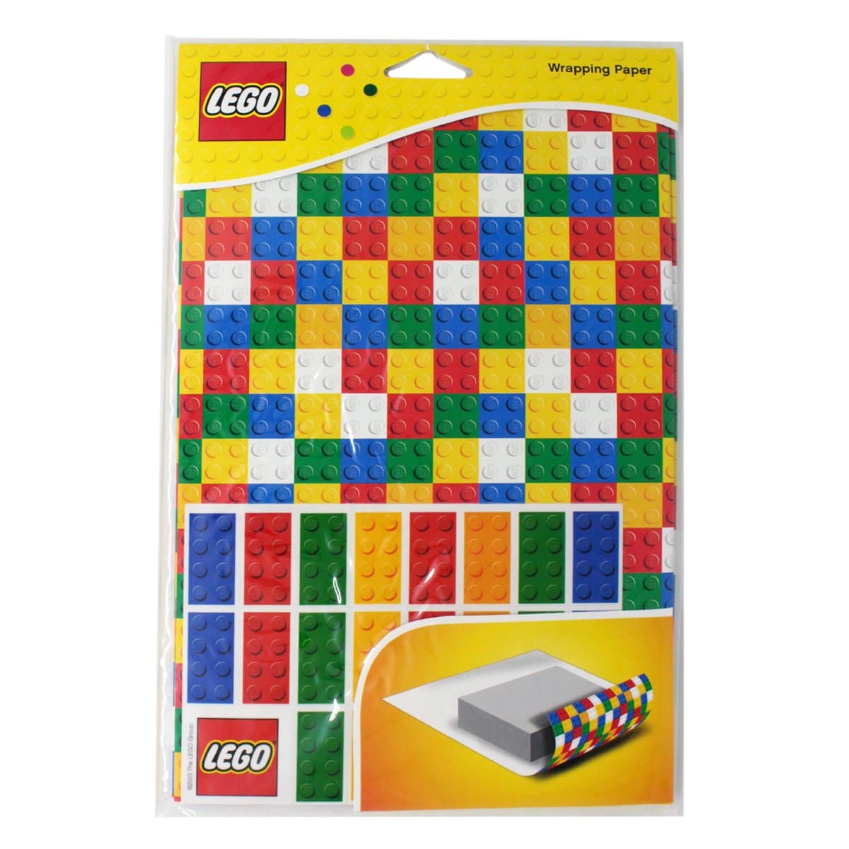 Lego Gift Wrapping Paper Lego Bricks Set