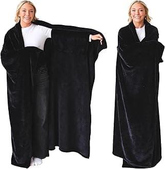 Super Blanky Wearable Blankets for Women, Adult Wearable Blanket Men, Mother's Day Gifts for Her, Wife Birthday Gift Ideas
