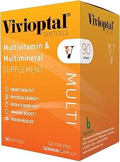 Vivioptal VitaminsMulti 90 Softgels - Multivitamin & Multimineral Supplement - Lipotropic Substances & Trace Elements