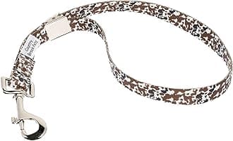 Country Brook Petz Dog & Pet 5/8 Inch Grooming Loop with Spring Loaded Clip - 18 Unique Designs for Grooming and Vet Tables (Cow Print)