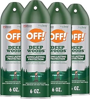 OFF! Deep Woods Insect Repellent V 6 oz (Pack of 4)