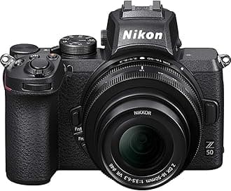 Nikon Z50 DX-Format Mirrorless Camera Body with NIKKOR Z DX 16-50mm f/3.5-6.3 VR Lens - 1633B