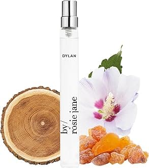 Travel Perfume Spray (Dylan) - Clean Perfume for Women - Non-Toxic Body Mist with Notes of Bergamot Blossom, Guaiac Wood & Amber Silk - Paraben, Sulfate & Phthalate Free (10ml)