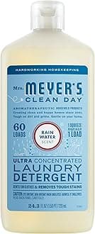 CLEAN DAY Ultra Concentrated Laundry Detergent, Rain Water Scent, 24.3 fl oz