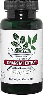 Vitanica Cranstat Extra, Urinary Tract Support, Vegan, 60 Capsules