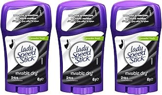 Deodorant 1.4oz Powder Fresh Invisible Dry (3 Pack)
