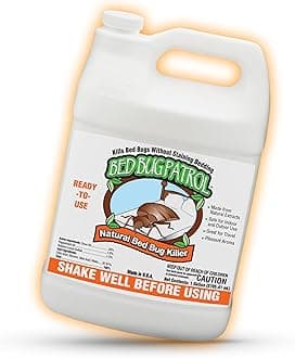 Bed Bug Spray & Killer – 128oz (1 Gal Refill) Fast-Acting Treatment Kills Bed Bugs, Eggs & Larvae on Contact | Natural Formula|Family & Pet Safe by Bed Bug Patrol