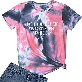 BLACKMYTHWomen's Graphic Funny T Shirt Cute Tops Teen Girl Tees