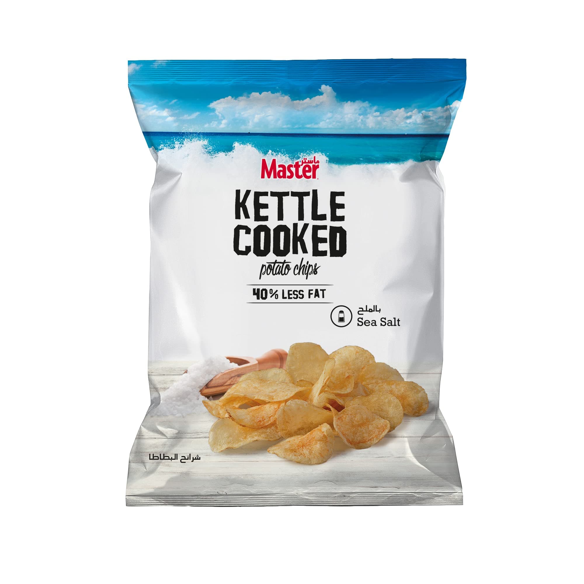KETTLE COOKED CHIPS SALT 170GM