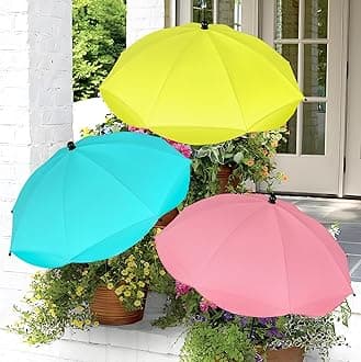 Plant Umbrellas for Outdoor Plants, Adjustable Garden Shade Umbrella Larger Size Plants Shade Cover Umbrella Sun Protection for Potted Plants Garden Beds from Direct Sunlight