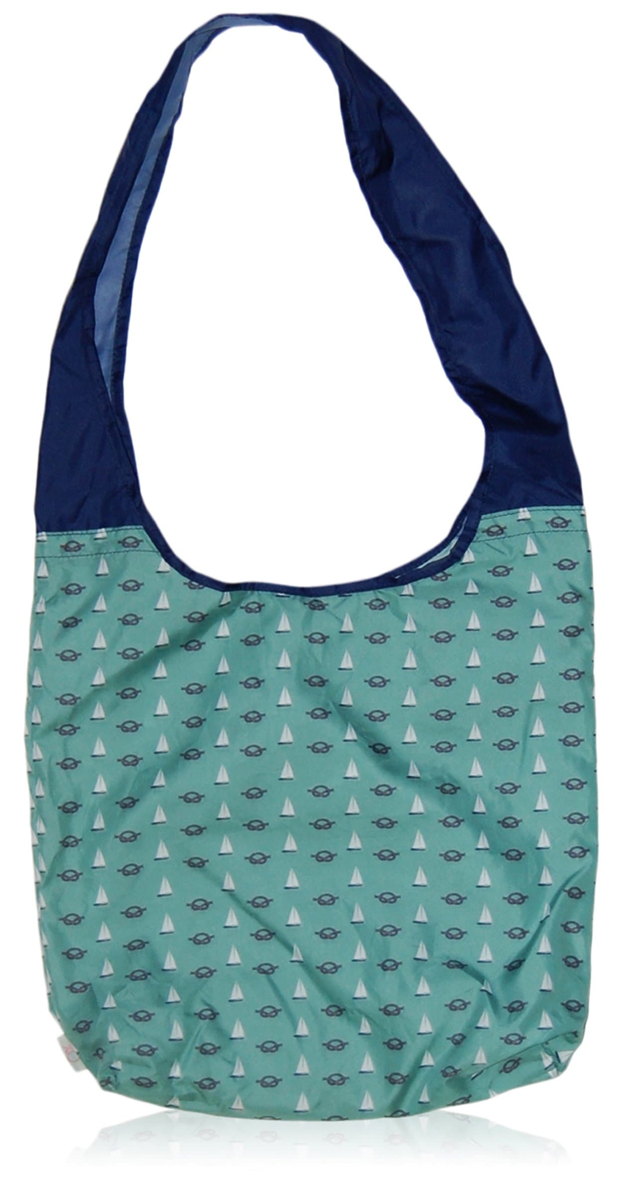 Hip Pod Reusable Bag, Green Nautical