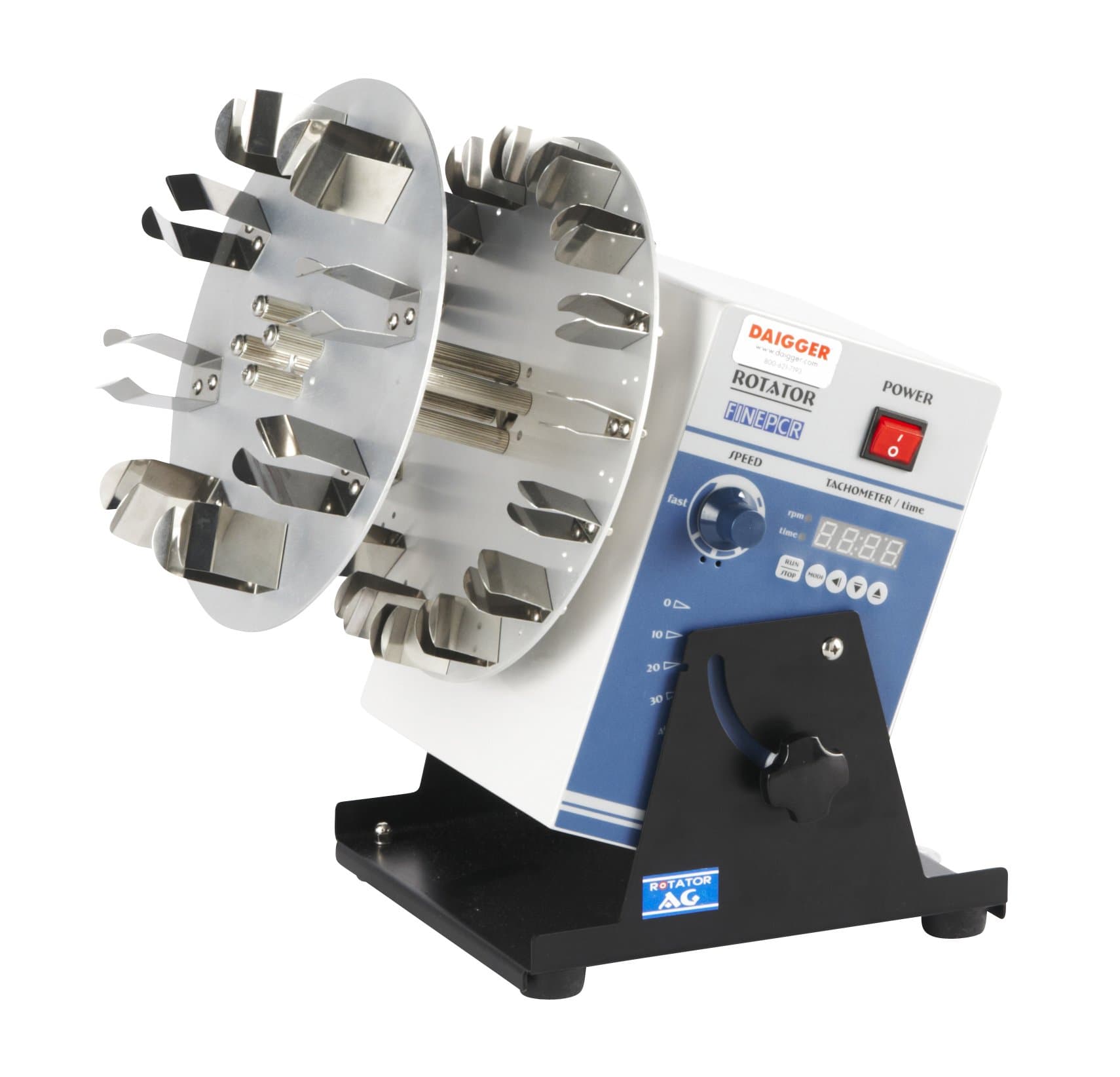 AG/110V Adjustable Angle Rotator, 0-50 RPM, Timer, 100-240V, 8-5/8" x 9-11/16" x 9-1/4""